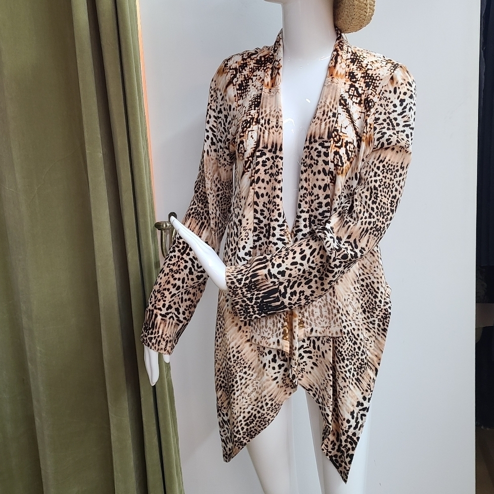 NWT Twelfth Street 100% Silk Cardigan